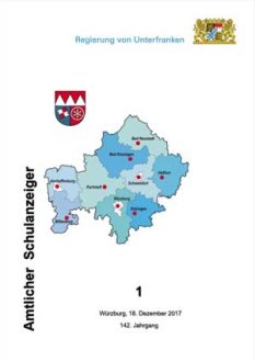 Schulanzeiger der Regierung von Unterfranken