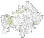 Verwaltungsgrenzen Unterfranken Mit Ortsteilen