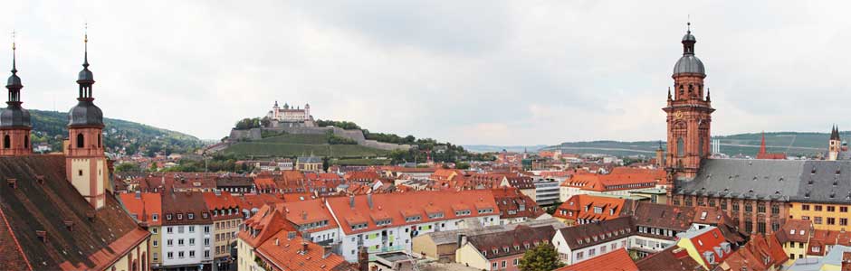 Panorama vom Dach des Regierungsgebäudes