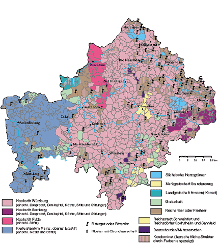 Unterfranken historisch